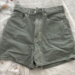 Everlane High Waist Shorts Relaxed Fit